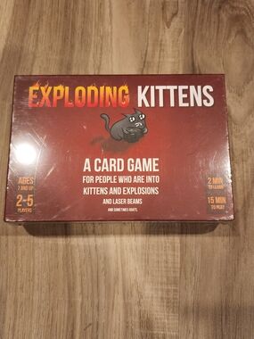 New Exploding Kittens Card Game